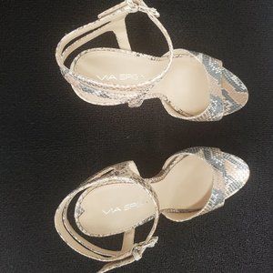 Via Spiga 7M Sandals Vero Cuoio Italy 4.5 in Heels